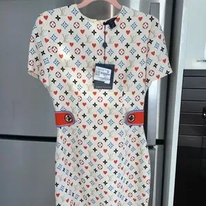 Louis Vuitton | Dresses | Louis Vuitton Game On Contrast